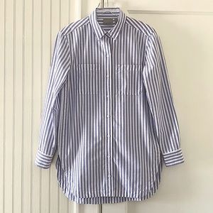 Athleta Stripe Weekend Shirt Tunic